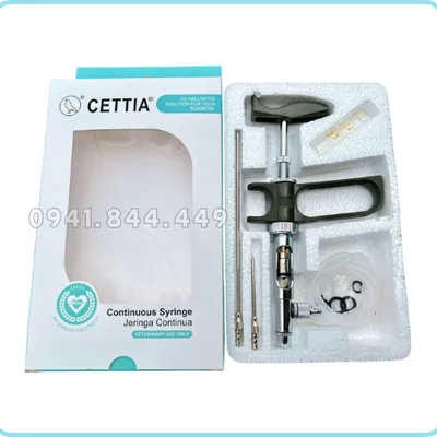 XILANH TỰ ĐỘNG C DẠNG DÂY CETTIA, ĐẦY ĐỦ DUNG TÍCH 