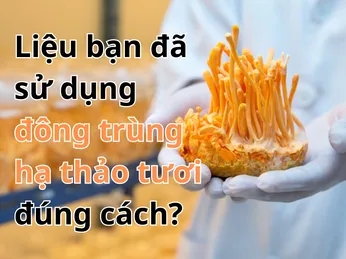 LIỆU BẠN ĐÃ SỬ DỤNG ĐÔNG TRÙNG HẠ THẢO ĐÚNG CÁCH?