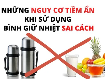 Nguy Cơ Tiềm Ẩn Khi Dùng Sai Bình Giữ Nhiệt – Những Nguy Cơ Sức Khỏe Cần Chú Ý