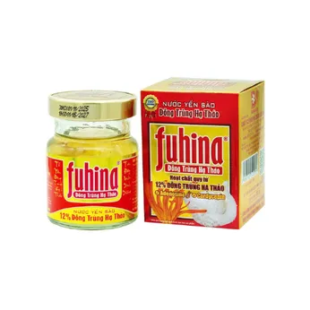 Nước yến sào đông trùng hạ thảo Fuhina 12% - lọ 70ml