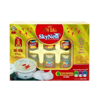 Nước yến sào SkyNest Collagen - Hộp quà 6 lọ