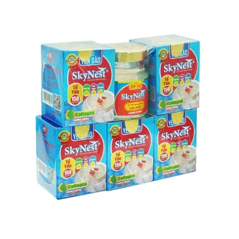 Nước yến sào SkyNest Collagen Không Đường lọ 70ml - Mua 5 Tặng 1