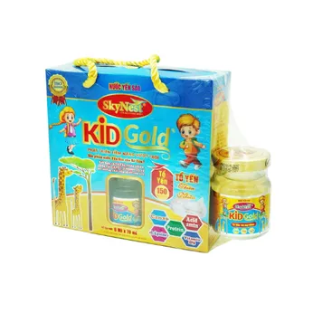 Nước yến sào SkyNest Kid Gold lọ 70ml - Mua 6 Tặng 1