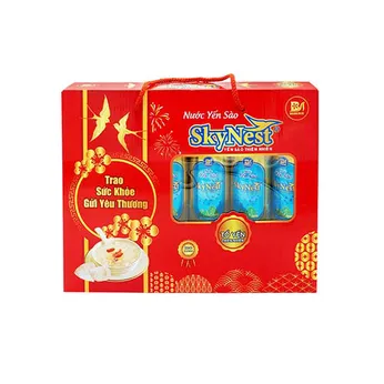 Nước yến sào SkyNest - Hộp quà ngang 5 lon