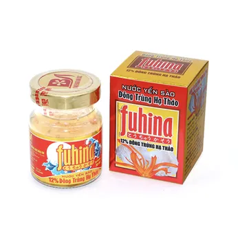 Nước Yến sào Đông trùng hạ thảo FUHINA lọ 70ml