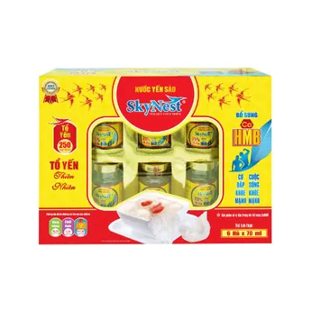 Thực phẩm Bổ sung - Nước Yến Sào Skynest Canxi HMB 25% Tổ Yến 