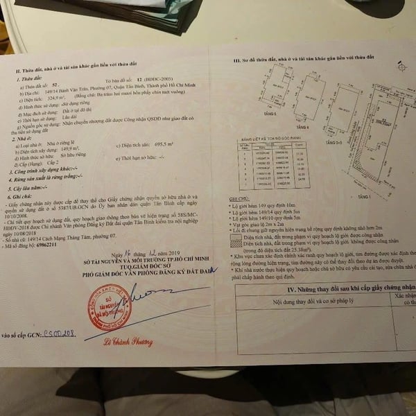 Bán biệt thự 149/14 Bành Văn Trân, P. Tân Thới Nhất, Quận Tân Bình