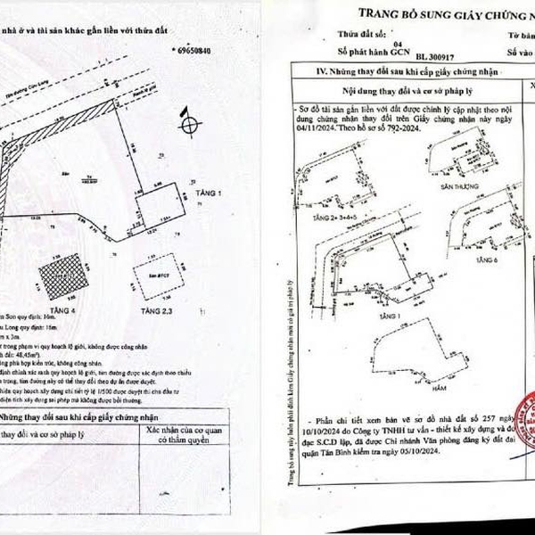 Bán toà nhà 38 Cửu Long, Phường 2, Quận Tân Bình 