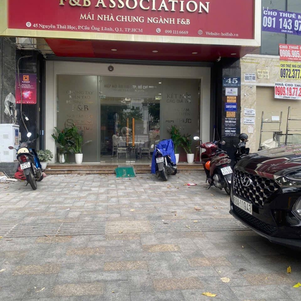 Bán nhà 45 Nguyễn Thái Học, P. Cầu Ông Lãnh, Quận 1