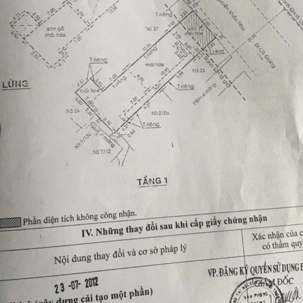Bán nhà 25 - 27 Nguyễn Khắc Nhu, Phường Cô Giang, Quận 1
