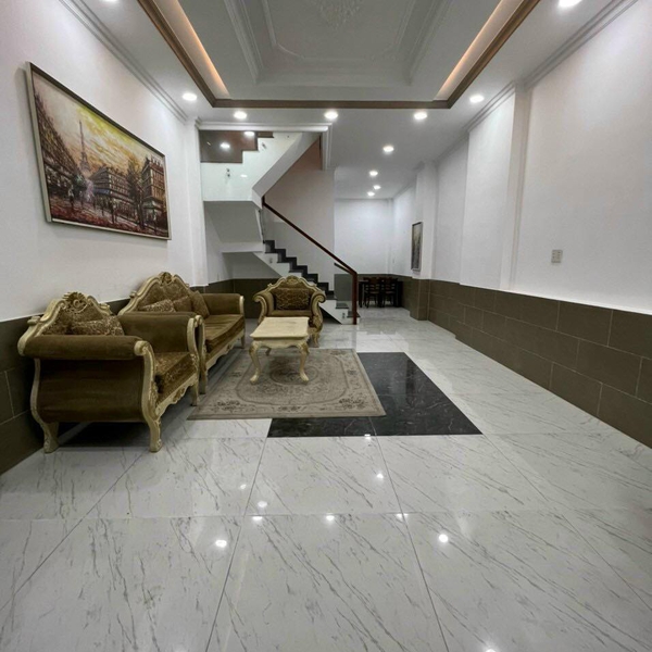 Nhà 4 tầng hẻm 1333 Huỳnh Tấn Phát  4,5m x 12m