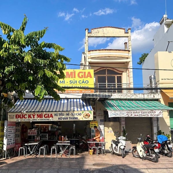 Bán nhà mặt tiền 27 - 29 Lê Văn Lương, Phường Tân Hưg, TP.HCM