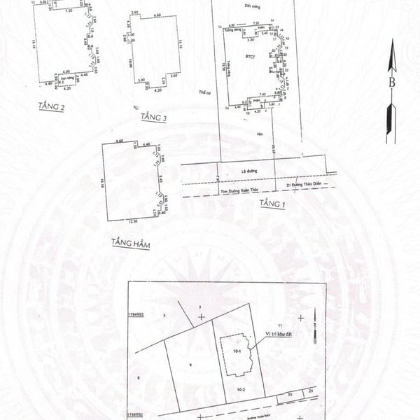 Bán nhà mặt tiền 93 Xuân Thuỷ, Phường An Khánh, TP. HCM