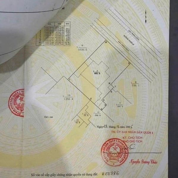 Bán nhà mặt tiền 107 Pasteur, Phường Sài Gòn, Quận 1
