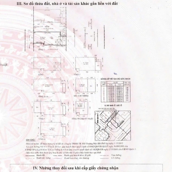 Bán toà nhà 376 Võ Văn Tần, Phường Bàn Cờ, Quận 3