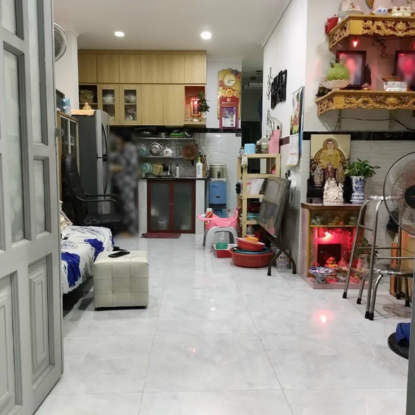 Nhà 2T hẻm Tân mỹ , tân thuận tây 5m x 9m nở hậu 5.2m