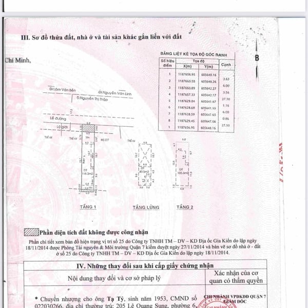 Bán nhà 229 Nguyễn Thị Thập, P. Tân Phú, Quận 7