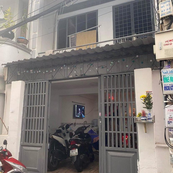 Nhà 2 tầng hẻm vườn điều ( Đường số 10 ) , tân quy , 4,1m x 12,75m