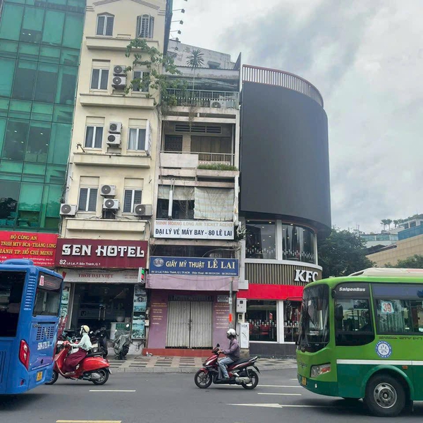 Bán nhà 80 Lê Lai, Phường Bến Thành, Quận 1