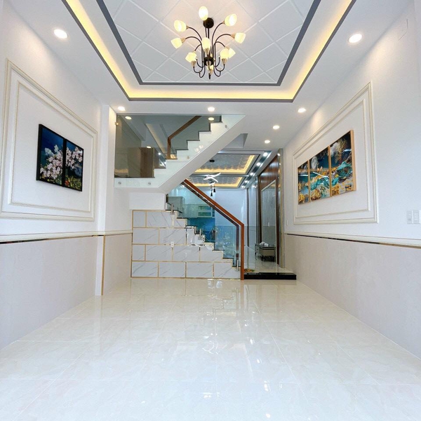 Nhà 2 tầng đường số 9 - chợ Tân Mỹ 4m x 15m