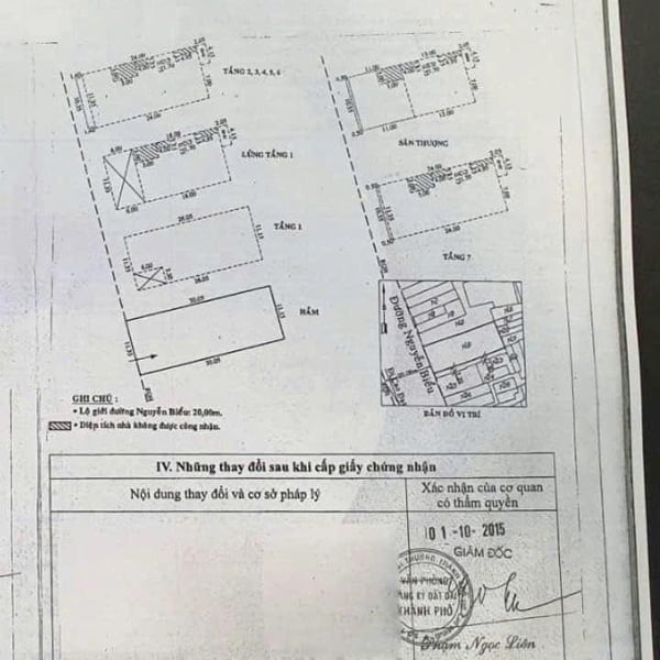 Bán toà nhà 62 - 64 Nguyễn Biểu, Phường 1, Quận 5