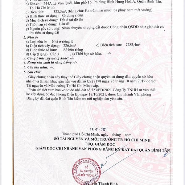 Bán toà nhà 244A Lê Văn Quới, P. Bình Trị Đông, Quận Bình Tân