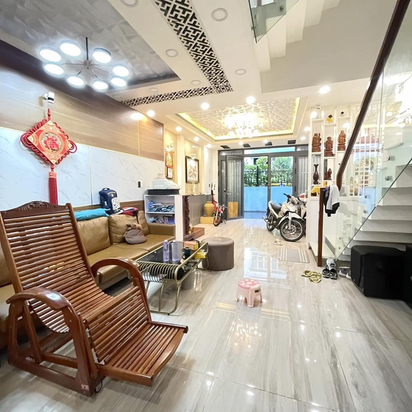 Nhà 4 tầng hẻm 791 Trần Xuân Soạn 4,8m x 15,3m