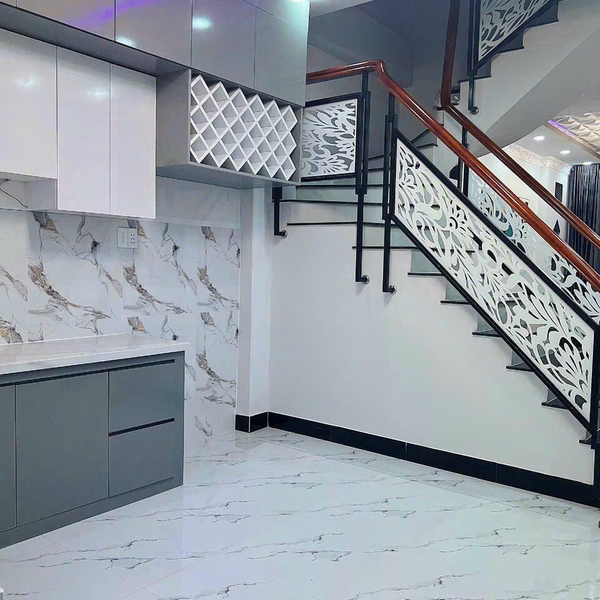 Nhà 3 tầng hẻm xe hơi 502 Huỳnh Tấn Phát, Phường Bình Thuận 