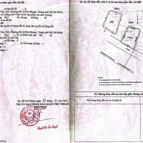 Bán nhà 78B - 178C Nguyễn Văn Trỗi, P. Phú Nhuận, TP.HCM