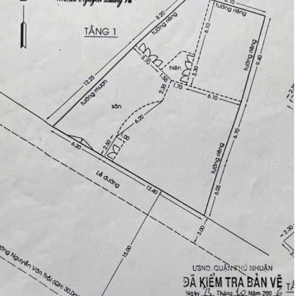 Bán nhà 78B - 178C Nguyễn Văn Trỗi, P. Phú Nhuận, TP.HCM