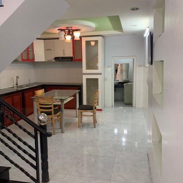 Nhà 2T hẻm 1 sẹc đường 17 , tân thuận tây 4m x 14m 