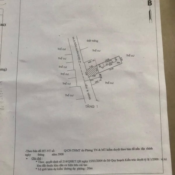 Nhà hẻm xe hơi 793 Trần Xuân Soạn - KDC Kiều Đàm 793 Trần Xuân Soạn, 5m x 22.5m
