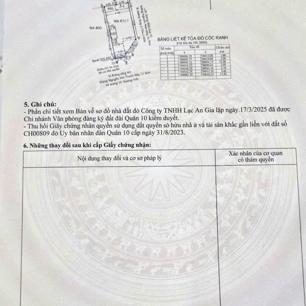 Bán tòa nhà 476 - 478 Nguyễn Chí Thanh, Phường Diên Hồng, TP.HCM
