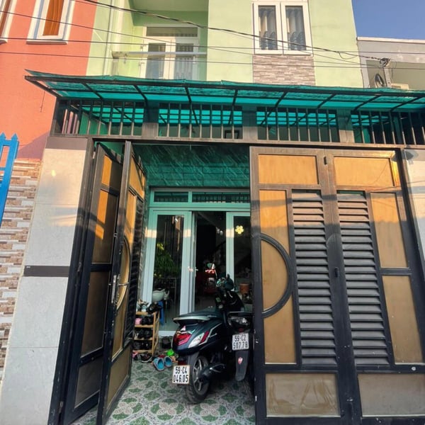 Nhà 2T hẻm tân mỹ , tân thuận tây, 4m x 12m