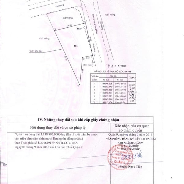 Bán nhà 485 Lê Văn Việt, P. Tăng Nhơn Phú, Quận 9