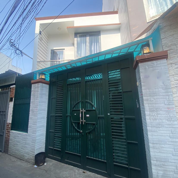 Nhà 2T hẻm 465 Trần Xuân Soạn 6,6m x 14,2m nở hậu