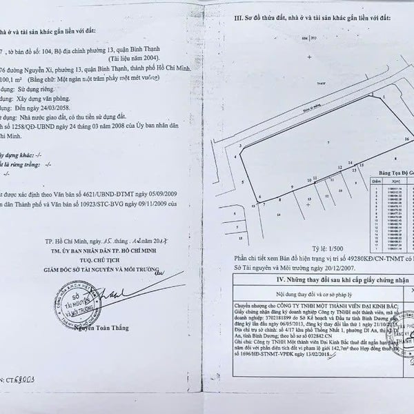 Bán nhà 215 Nguyễn Xí, P. Bình Lợi Trung, Quận Bình Thạnh
