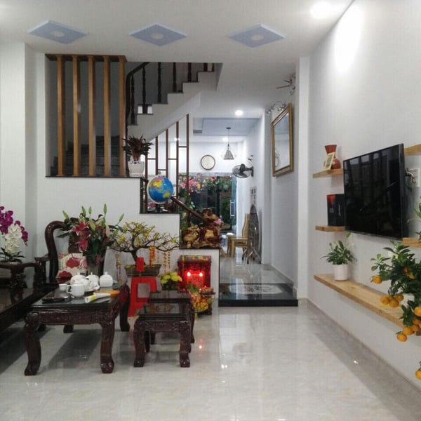 Nhà 3T hẻm 1/ đường 15 tân thuận tây , 3,9m x 21m nở hậu 4,2m