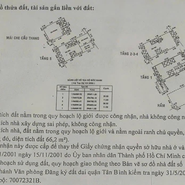 Bán toà nhà 433 Cộng Hòa, Phường 15, Quận Tân Bình