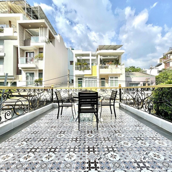 Nhà 5 tầng mặt tiền đường số Tân Kiểng 4m x 21m