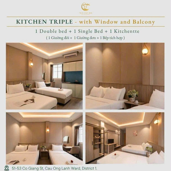 Bán khách sạn 51 Cô Giang, Phường Cầu Ông Lãnh, Quận 1