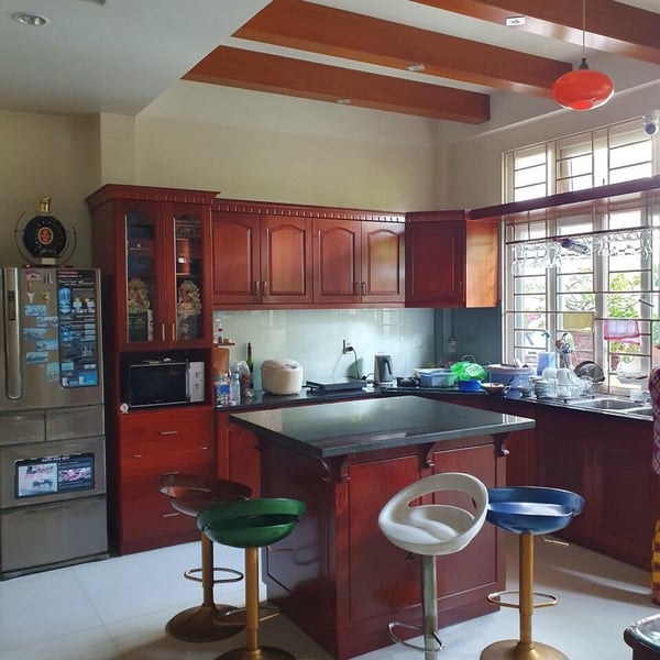 Nhà 4 tầng mặt tiền đường số 17 ngay chợ Tân Quy 9,85m x 18m