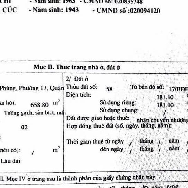 Bán toà nhà 51 - 51A Phan Đình Phùng, Phường Phú Nhuận, TP.HCM