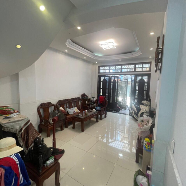 Nhà 3T hẻm xe hơi 502 Huỳnh Tấn Phát 4m x 15m