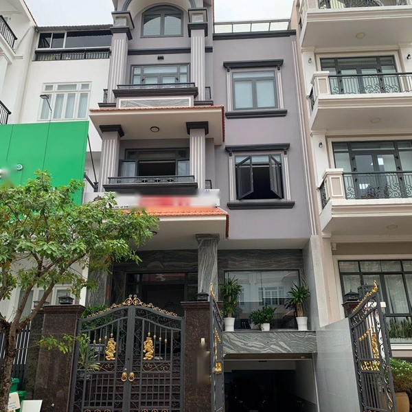 Biệt thự 4 tầng mặt tiền khu Him Lam, 7.5m x 20m