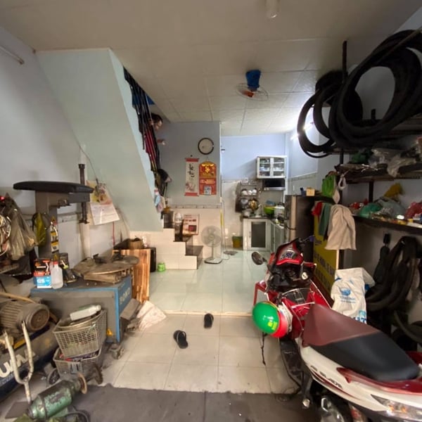 Nhà 3T mt hẻm 861 trần xuân soạn , 3.8m x 6m 