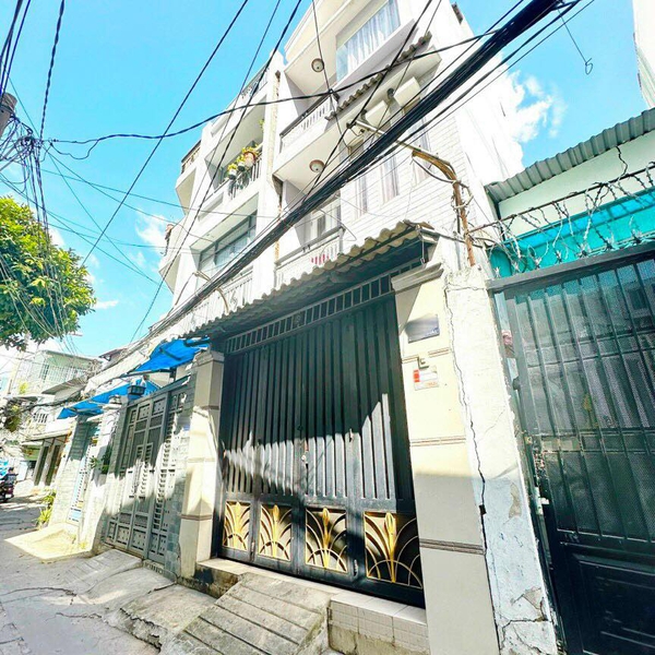 Nhà 4 tầng hẻm 30 Lâm Văn Bền Quận 7 - hẻm thông 