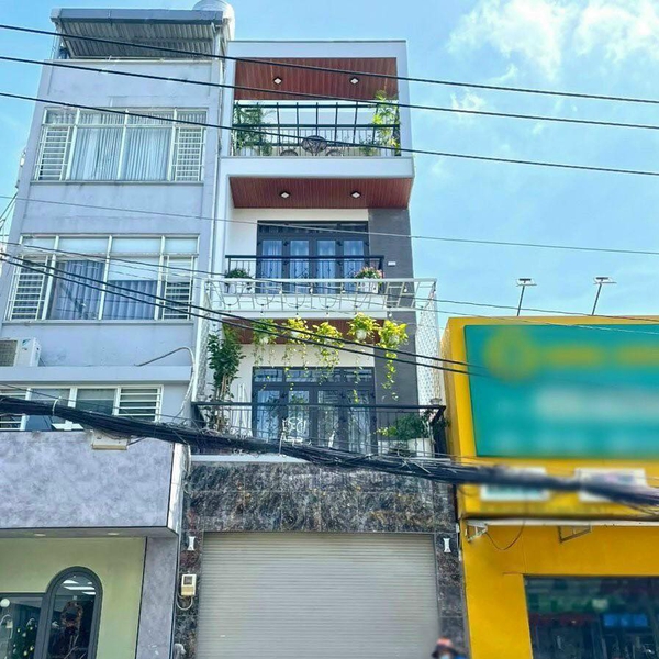 Nhà 5 tầng mặt tiền Lâm Văn Bền 5,4m x 16m 