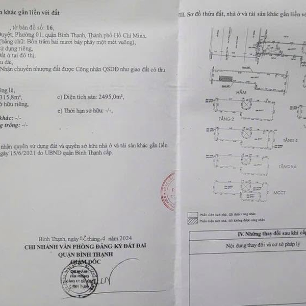 Bán toà nhà mặt tiền 90 - 92 Lê Văn Duyệt, Phường Gia Định, TP.HCM
