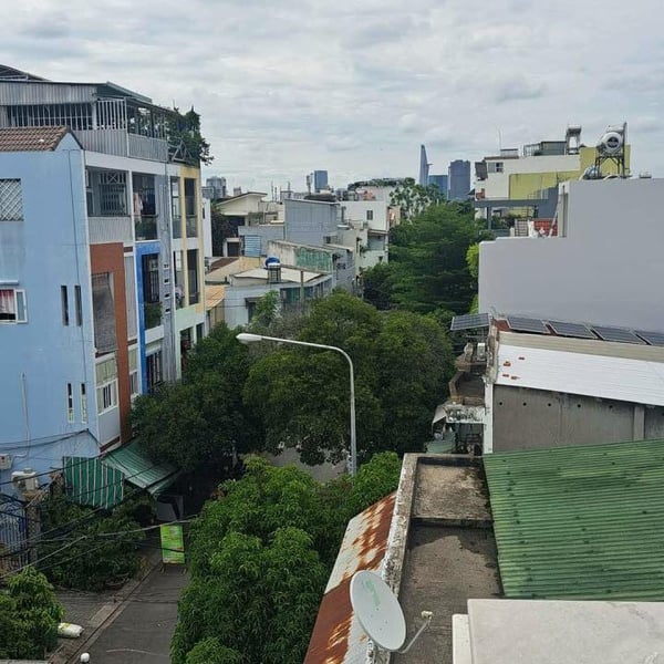 Nhà 5 tầng mặt tiền đường số Tân Quy 8m x 18m